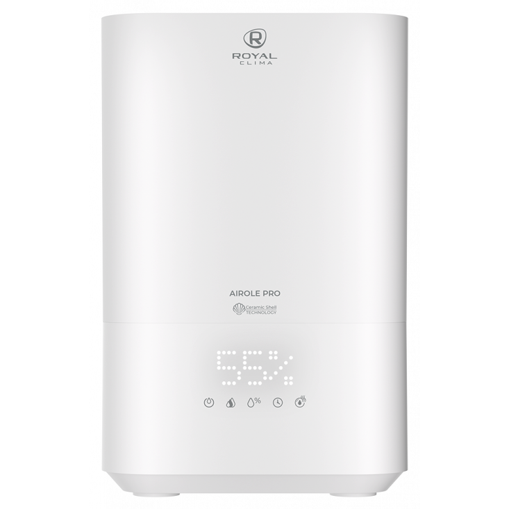 Ультразвуковой увлажнитель серии AIROLE Pro RUH-ARP400/5.0E-WT Ультразвуковой увлажнитель серии AIROLE Pro RUH-ARP400/5.0E-WT